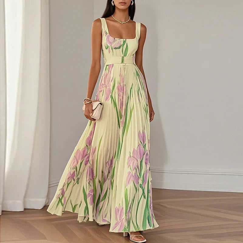 Oriah™ | Vestito Maxi A-Line Floreale