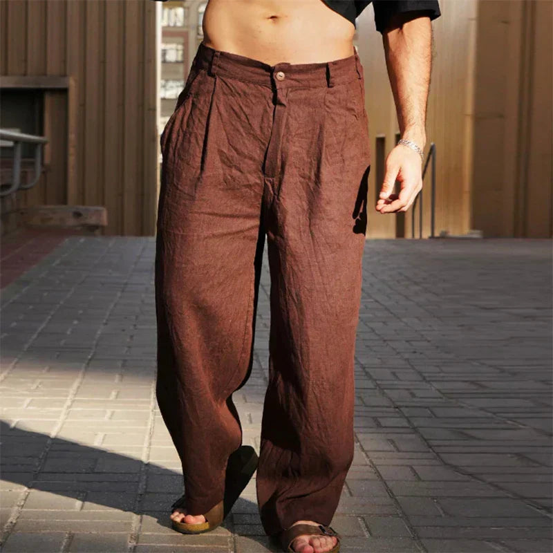 LUCIANO™|PANTALONI ESTIVI AMPI