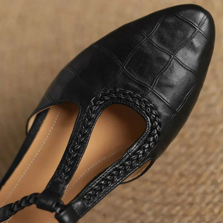 Clara - Scarpe Mary Jane in pelle ortopedica