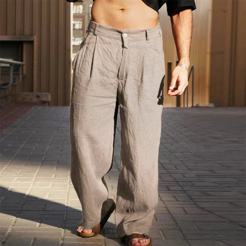 LUCIANO™|PANTALONI ESTIVI AMPI