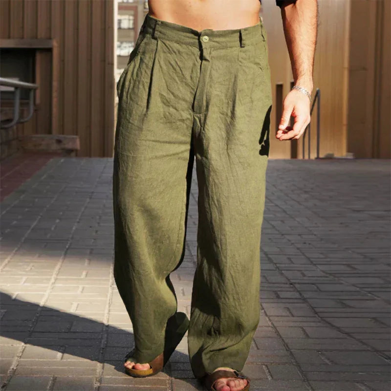 LUCIANO™|PANTALONI ESTIVI AMPI
