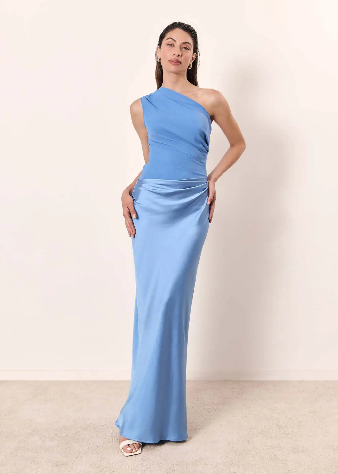 Luna™ | Abito Maxi con Oro in Satin