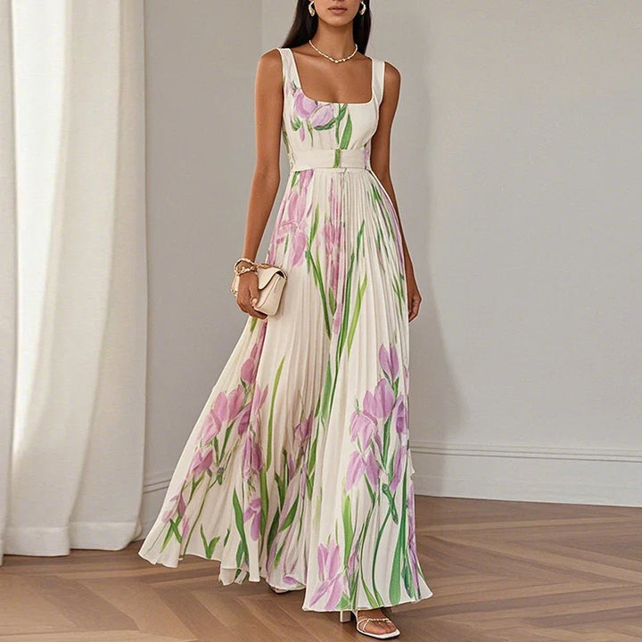 Oriah™ | Vestito Maxi A-Line Floreale