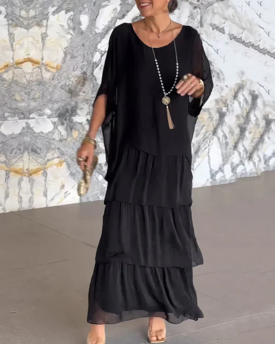 Lara | Elegante Abito Maxi Fluido