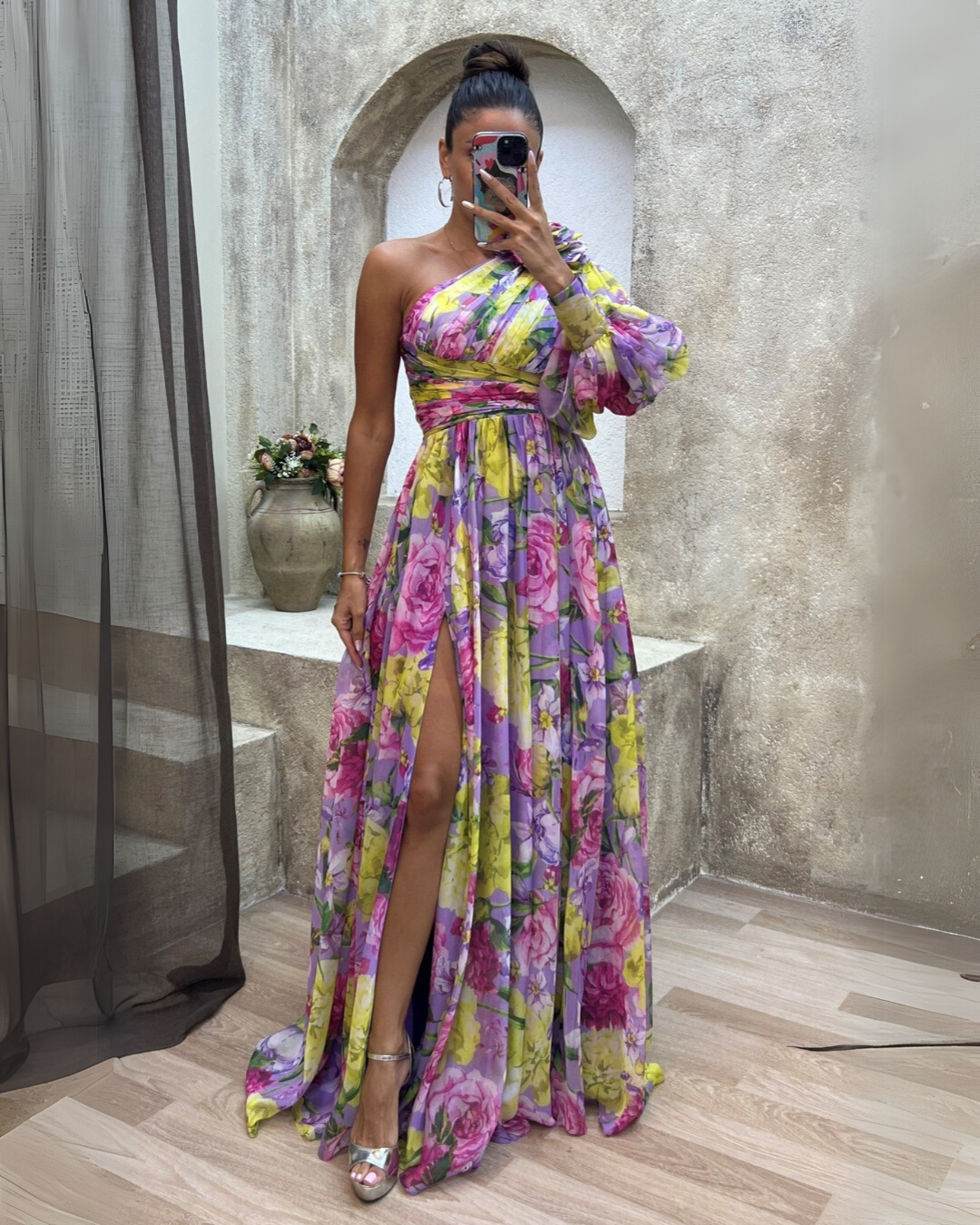 Evelyn™ | Vestito Drama Blossom