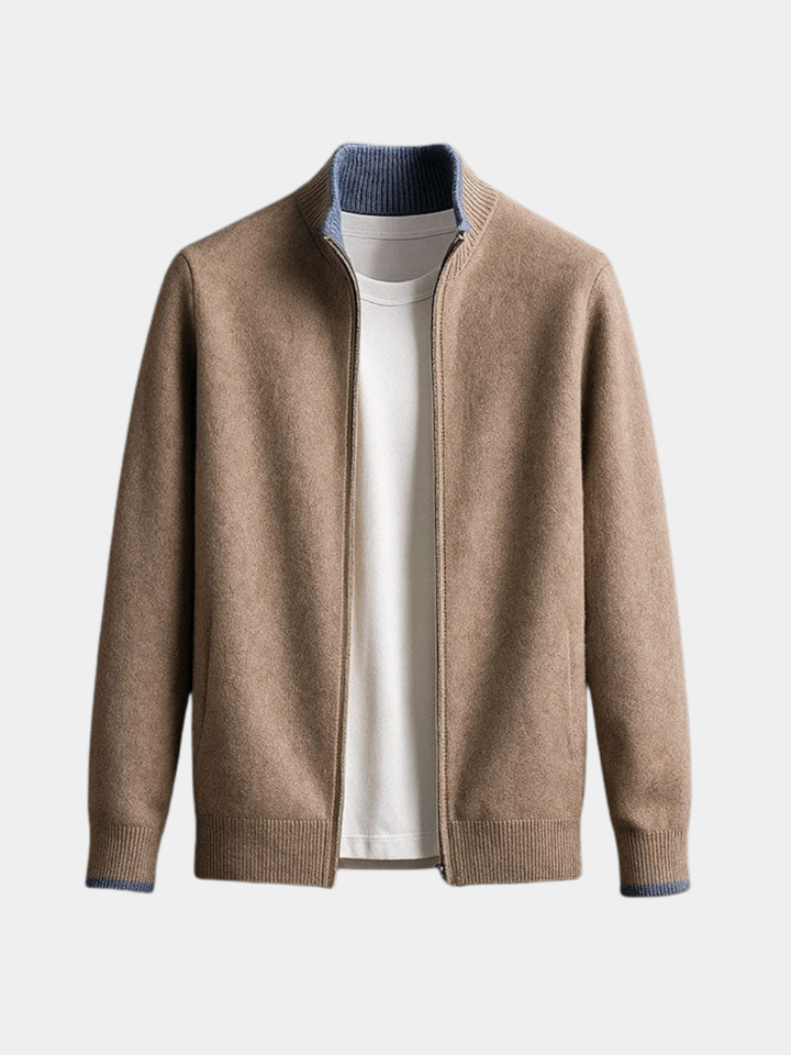 Mariano™ | Giacca In Maglia Con Zip