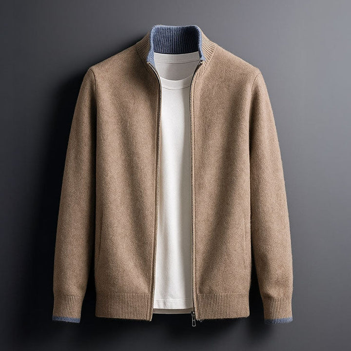 Mariano™ | Giacca In Maglia Con Zip