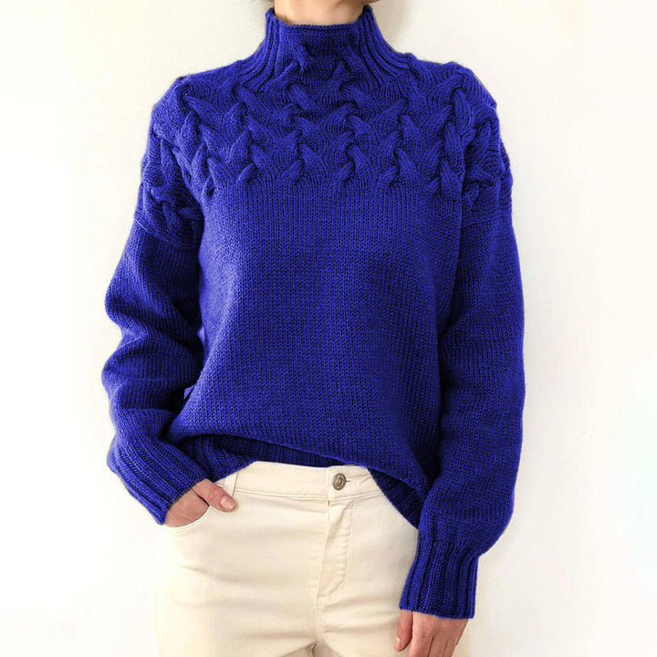 Elvira™ | Caldo dolcevita lavorato a maglia