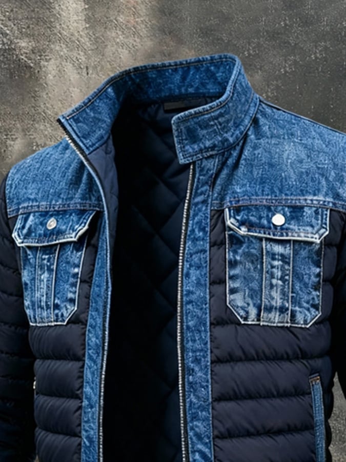 Florenzi™ | GIACCA DOPPIA DENIM CLASSICA