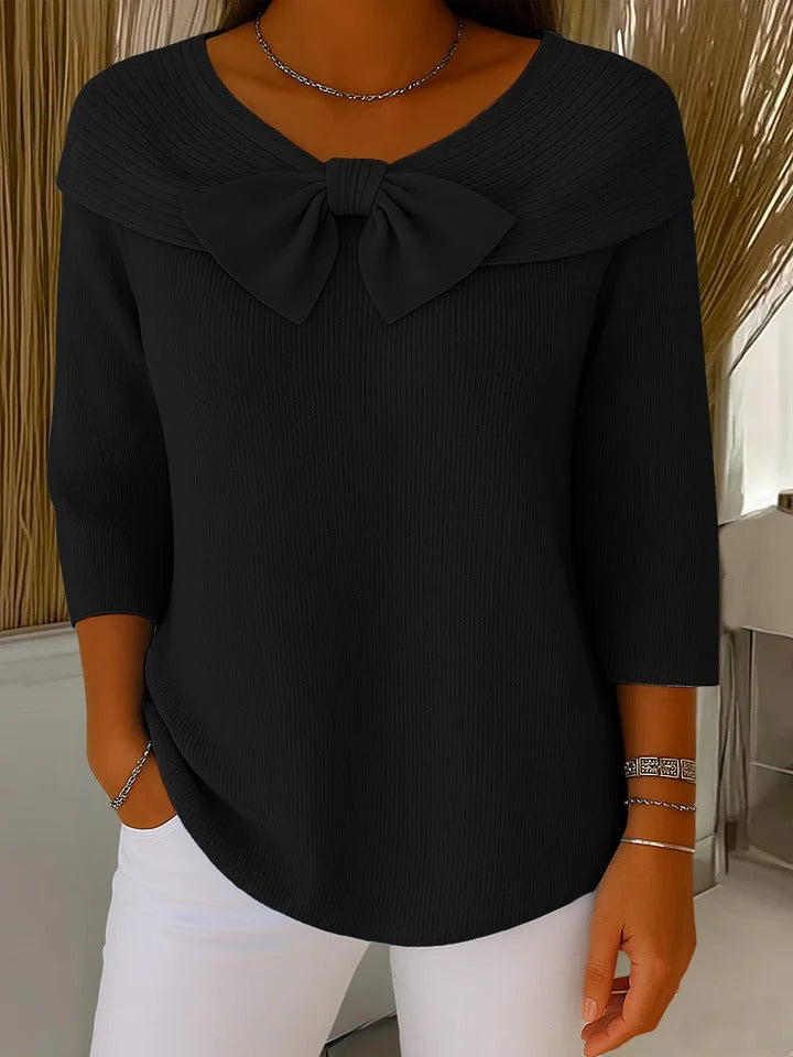 Madelena™ | Donna Maglia con Fiocco