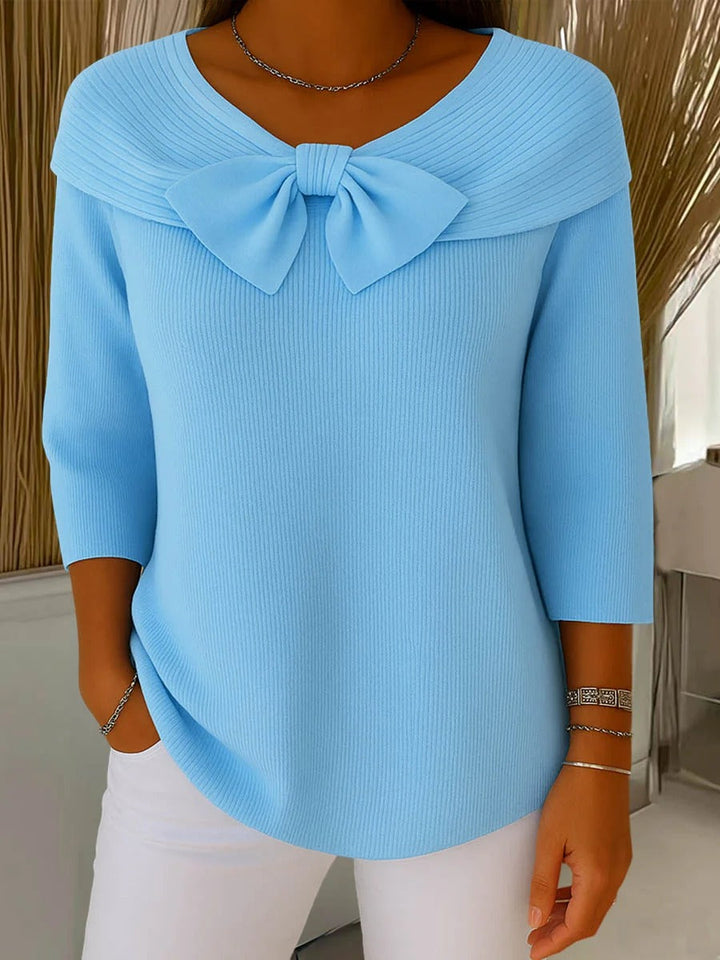 Madelena™ | Donna Maglia con Fiocco
