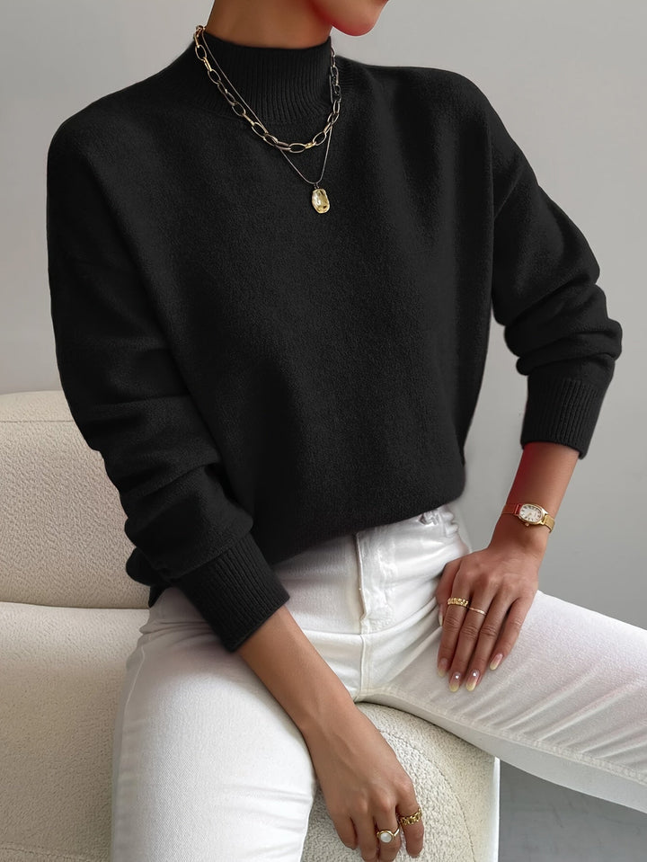 Sara™ | Maglione a Collo Alto