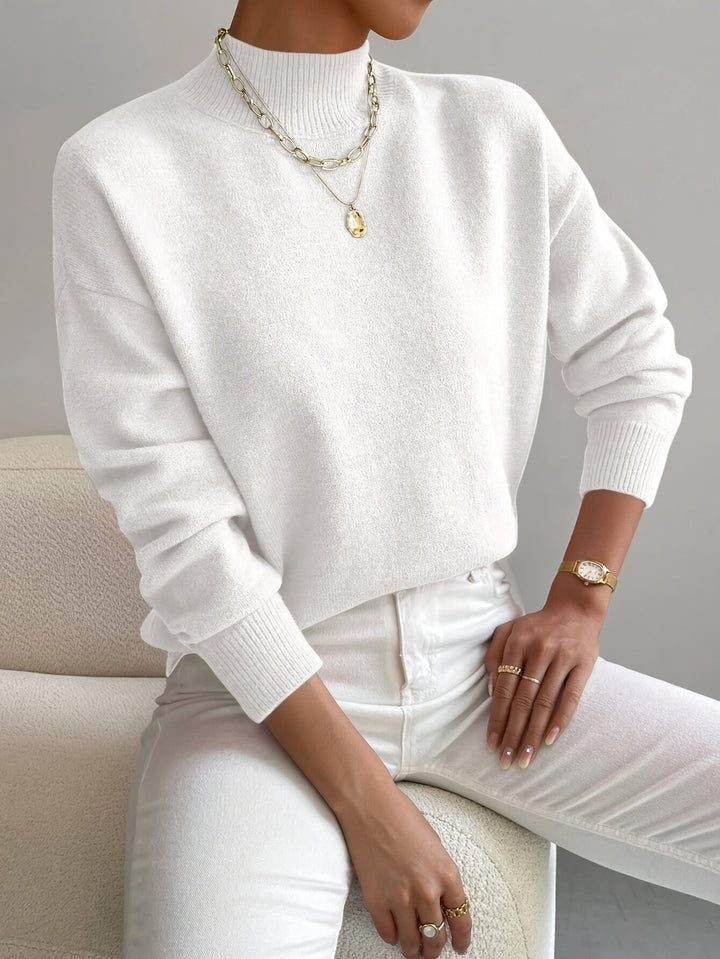 Sara™ | Maglione a Collo Alto