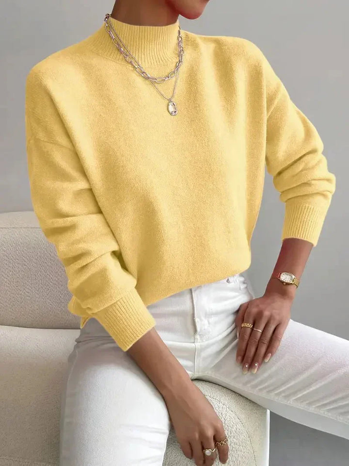 Sara™ | Maglione a Collo Alto