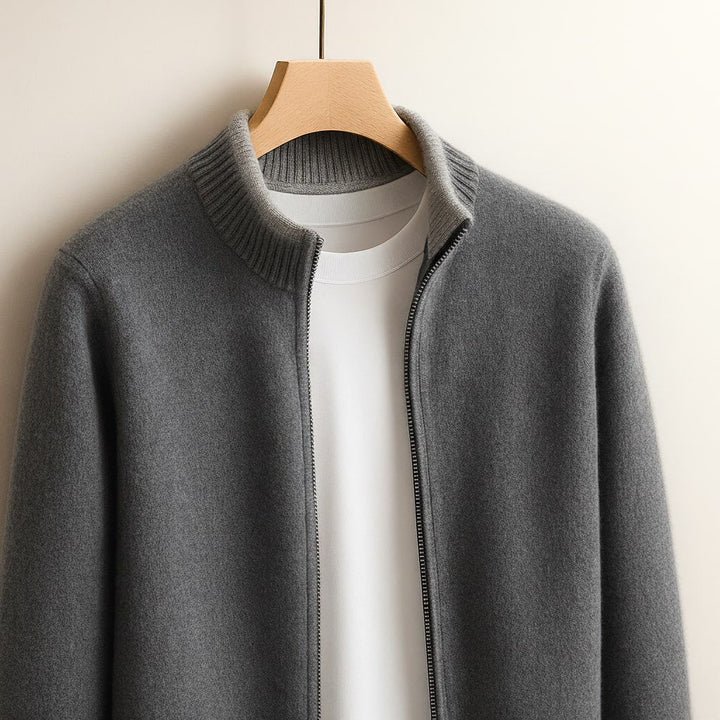 Mariano™ | Giacca In Maglia Con Zip