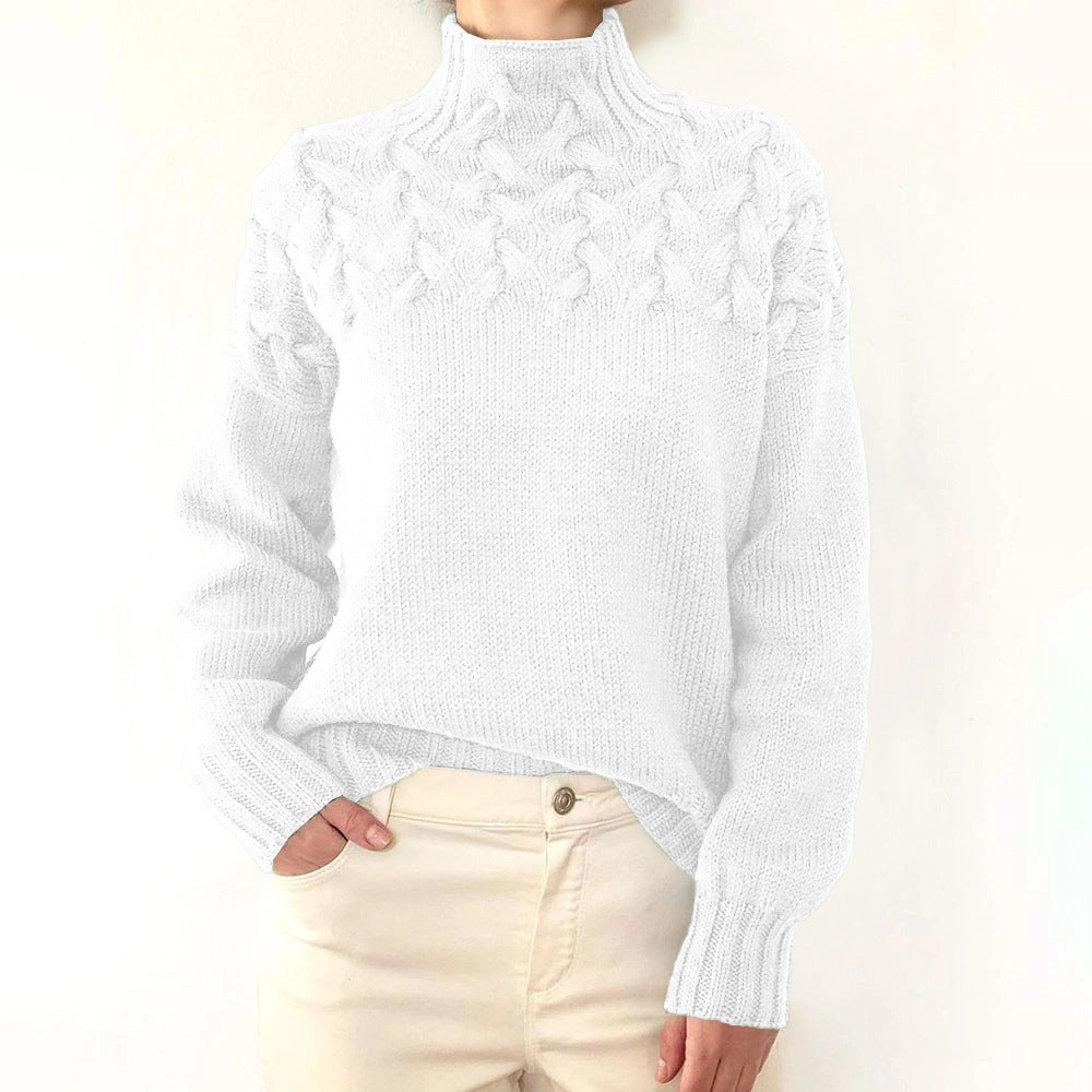 Elvira™ | Caldo dolcevita lavorato a maglia