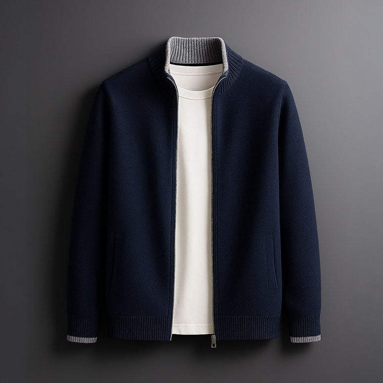 Mariano™ | Giacca In Maglia Con Zip