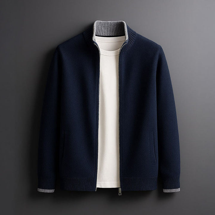 Mariano™ | Giacca In Maglia Con Zip